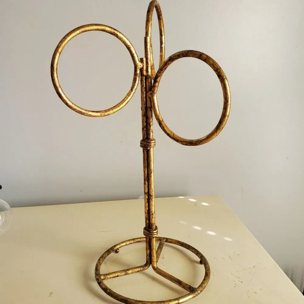 Towel Rack Counter Top Gold 16: Tall